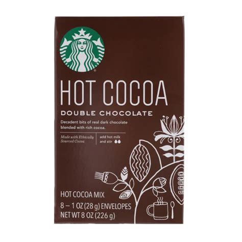 Hot Cocoa Double Choco G Starbucks Brand