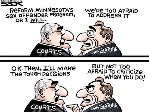 Sack Cartoon Sex Offenders