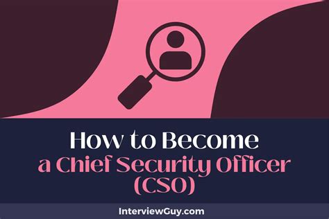 How To Become Chief Security Officer Cso Locking Virtual Vaults