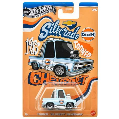 Hot Wheels Silver Series Kisaut Toon D Chevy Silverado J T Kaut Aut P Lya B B J