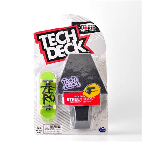 Tech Deck World Limited Series Finger Zero Obstaculo Sculpture