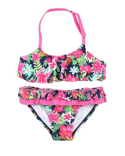 Losan Girls Bikini In Tropical Print Losan Losan Spring Summer