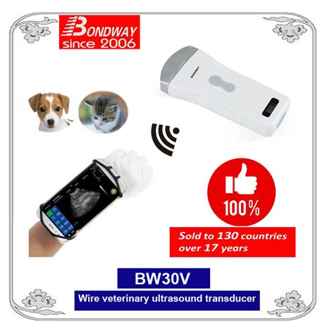 Wireless Veterinary Ultrasonic Transducer Wireless Convex Ultrasonic