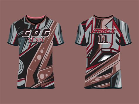 Gaming Jersey Club Abstract Vector Design 7652167 Vector Art At Vecteezy