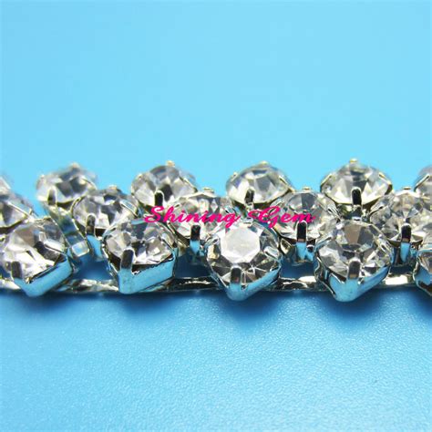 Decorative Swimwear Jewelry Accessories Crystal Rhinestone Connector For Bikini BCS06 SHINING GEM