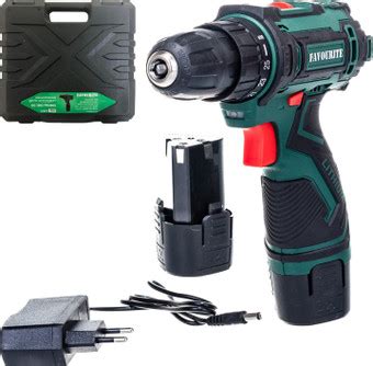 Favourite DC-1202 PROMO (с 2-мя АКБ, кейс) дрель-шуруповерт купить в Минске