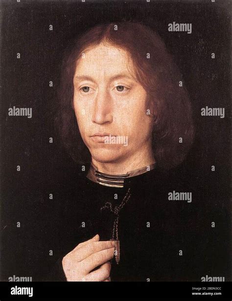 Hans Memling Portrait Man Fotos Und Bildmaterial In Hoher Aufl Sung