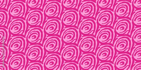 Vetor De Barbie Background Pink Shape Seamless Pattern Trendy