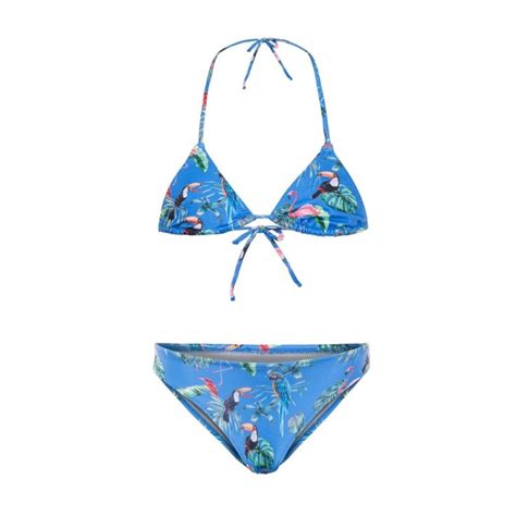 Fiji Blu Kız Çocuk Üçgen Bikini Takım hipicon