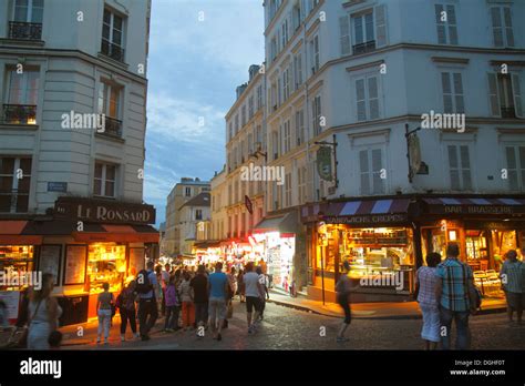 Paris France Europe French Th Arrondissement Montmatre Place Saint St