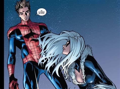 Spidercat ♡ Felicia Hardy Black Cat And Peter Parker Spider Man