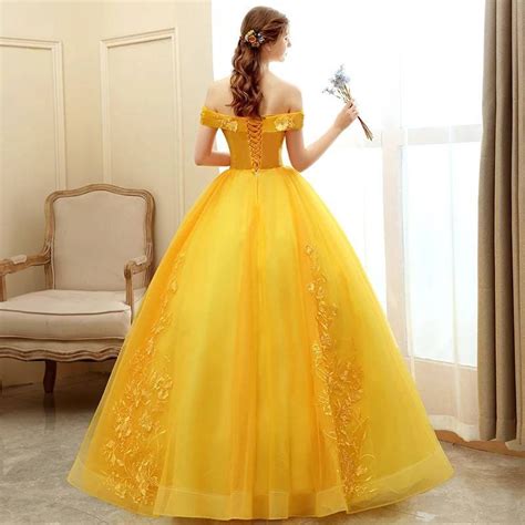 Belle Dress Princess Princess Glamour Elegance Party - Etsy