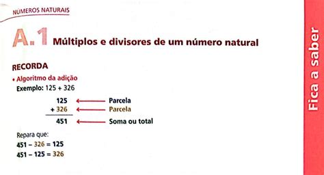 Divisores De Um Número - Multiplos e Divisores de um número natural