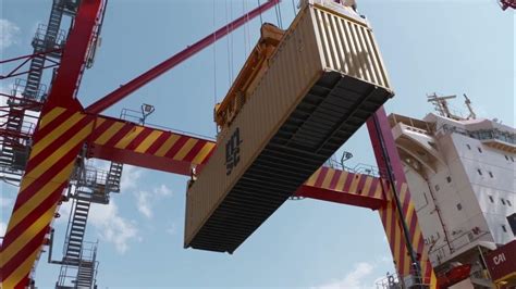 Liebherr Autocrane At Patrick Terminals Brisbane Autostrad Youtube