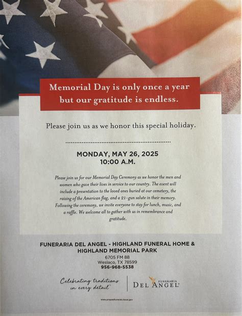 Funeraria del Angel Highland Funeral Home and Memorial Park | Weslaco TX