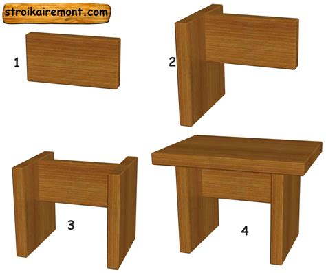 Маленькая табуретка своими руками — Строительство и ремонт | Деревянные ...