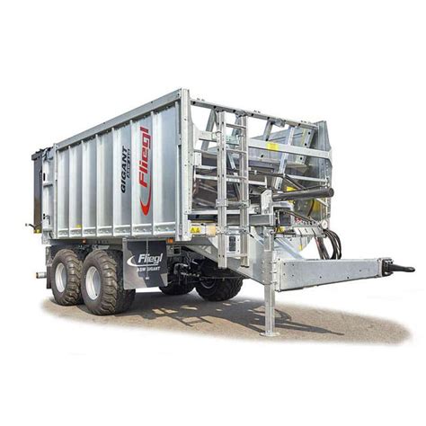 Dump Trailer Asw Fliegl Agrartechnik Gmbh Tandem Axle