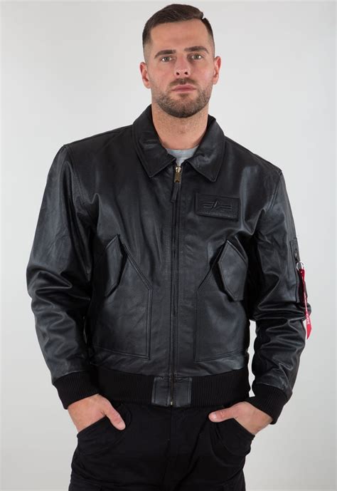 CWU Leather Kurtka Skórzana Alpha Industries | NL4U