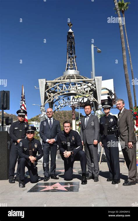 The Unveiling Ceremony Of The Lapd Hollywood Star Honring The Los