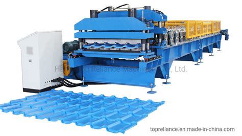 Customized Automatic Glazed Metal Tile Making Pressing Panel Ibr Roll