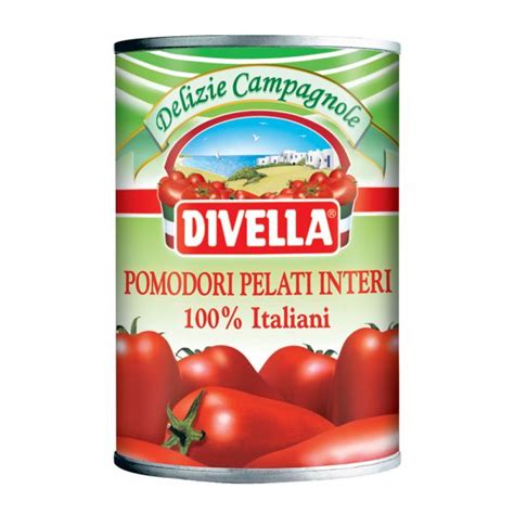 Pomodori Pelati Interi 100 Italiano 400g Italmarket