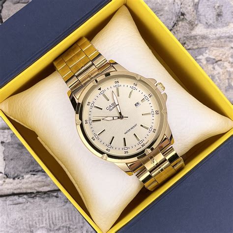 Мужские Тактические Наручные Часы Casio C423 M Gold-Gold ...