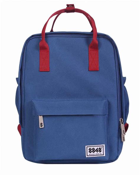 Рюкзак водоотталкивающий маленький с двумя ручками 8848 Navy Red купить ...