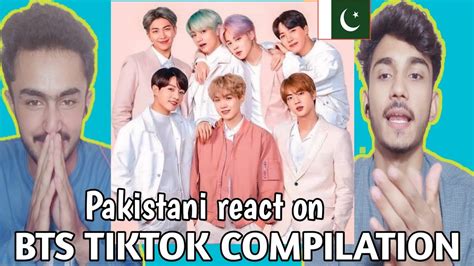 Pakistani Reaction On Bts Tiktok That Are Cute Hits Hard Bts Tiktok