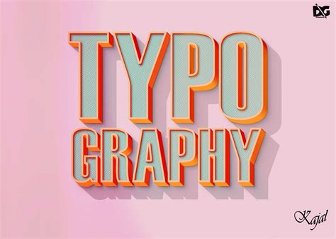 Free Premium 3D Typography Text Effect - 99Effects