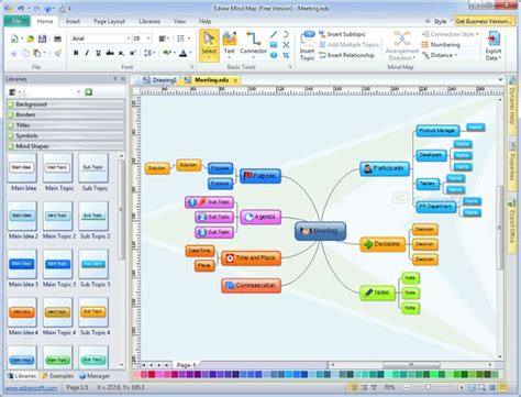 Mapa Mental Crear Mapas Mentales Con Edraw Mind Map Para Windows