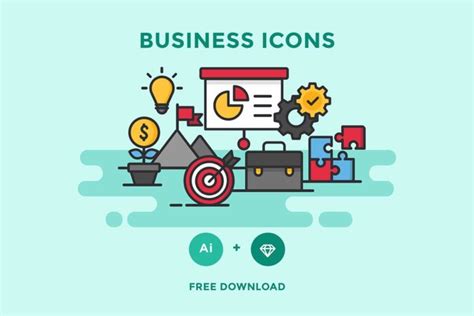 Business Vector Icons Free Download - Creativetacos