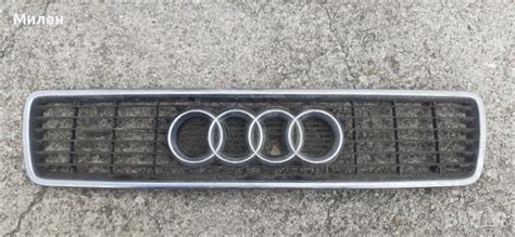 Декоративна Решетка Във Предния Капак За Audi 80 B4 от1991-1995 Година ...