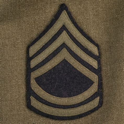 Original Us Wwii Womens Army Corps Wac Shaef French Made Uniform