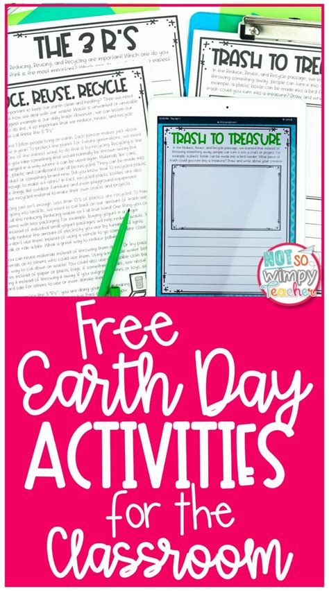 Free Earth Day Activities For The Classroom Artofit