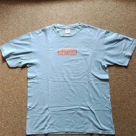 Supreme 05ss シュプリーム Supreme Box Tシャツ サイズl アイスブルーの通販 By Amours Shop