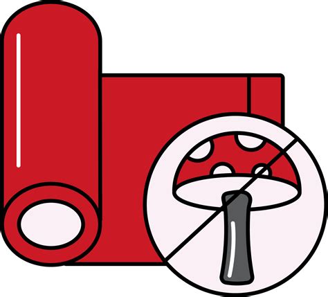 Antifungal Fabric Roll Icon In Red Color. 24182761 Vector Art at Vecteezy