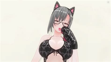 D Hentai Neko Girl Has A Gorgeous Orgasm And Does Ahegao Xxx Mobile Porno Videos Movies