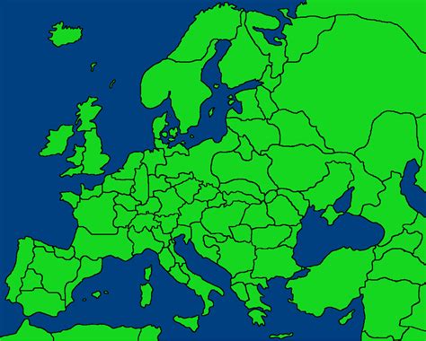 Image - Alternative Europe Map.png | TheFutureOfEuropes Wiki | FANDOM ...