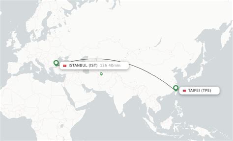 Direct Non Stop Flights From Taipei To Istanbul Schedules