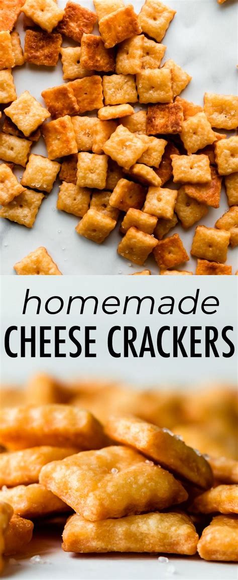 How To Make Homemade Cheddar Cheese Crackers With Only 6 Basic