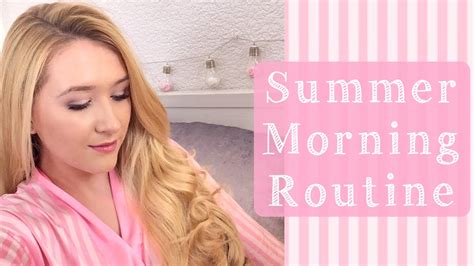 Summer Morning Routine 2019 Healthy And Productive Aloha Amy Youtube