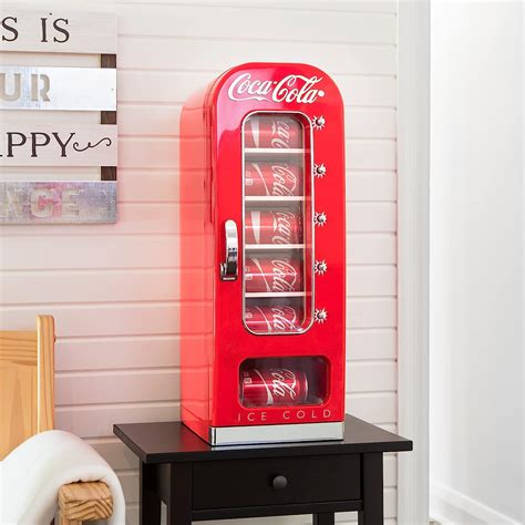 Coca Cola Vending Machine Thermoelectric Display Home Garden Decor