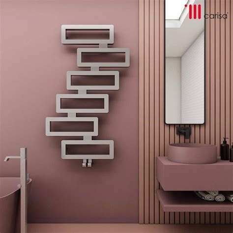 Hot Water Towel Radiator DOMINO Carisa Design Radiators