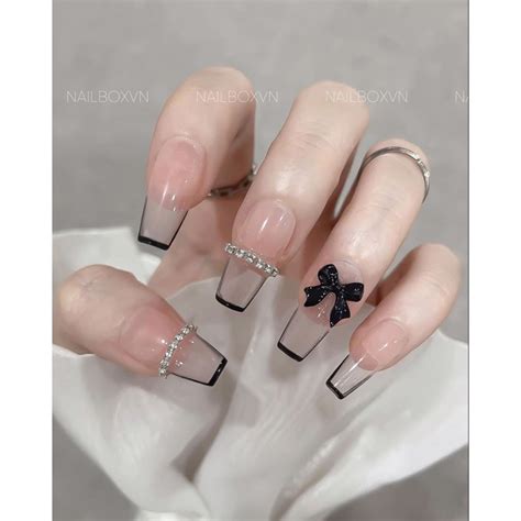 Una Nailbox M U Th Ch Nude French Vi N M Ng Shopee Vi T Nam