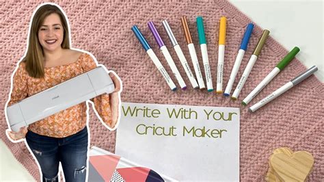 How To Write With Cricut Pens Using Cricut Maker Or Cricut Maker 3