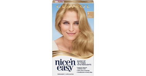 Clairol Nice N Easy Light Blonde 9 Hair Coloring Compare Prices Klarna US