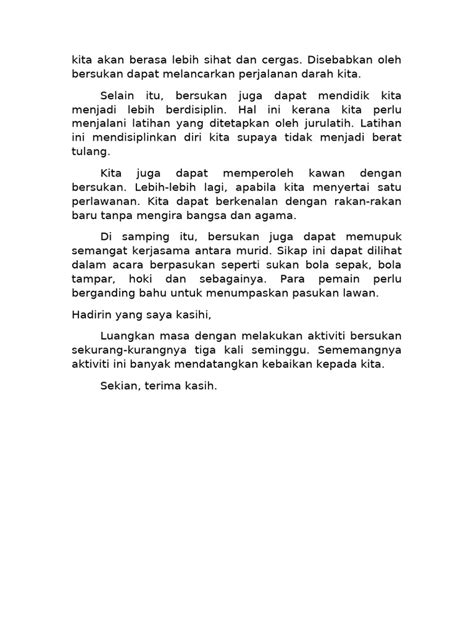 Faedah Bersukan Pdf