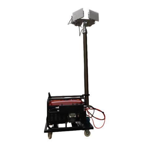 Buy Wholesale China Construction Mobile Outdoor Light Tower Trailer