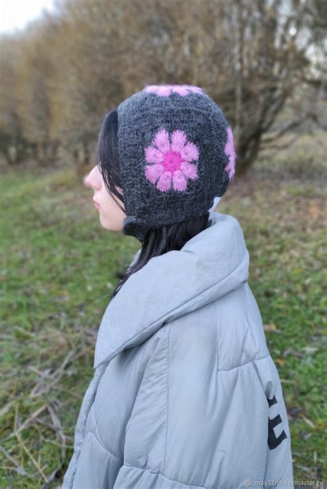 Чепчик, чепец женский с цветами в интернет-магазине на Ярмарке Мастеров ...