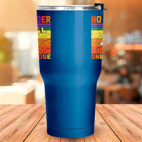 No Gender Only Goose Tumblers Oz Lgbt Tumblers Oz Pride Tumblers Oz Gay Pride